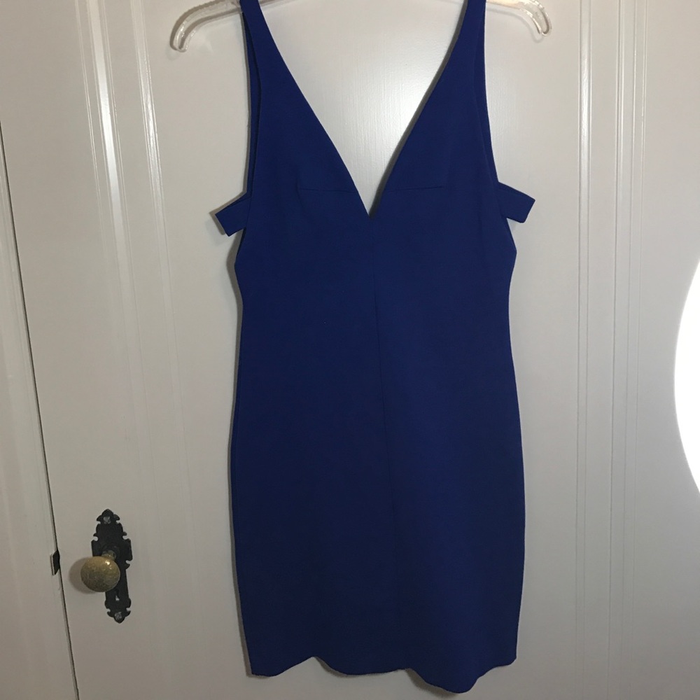 AMANDA UPRICHARD ROYAL BLUE DRESD - Picture 5 of 8